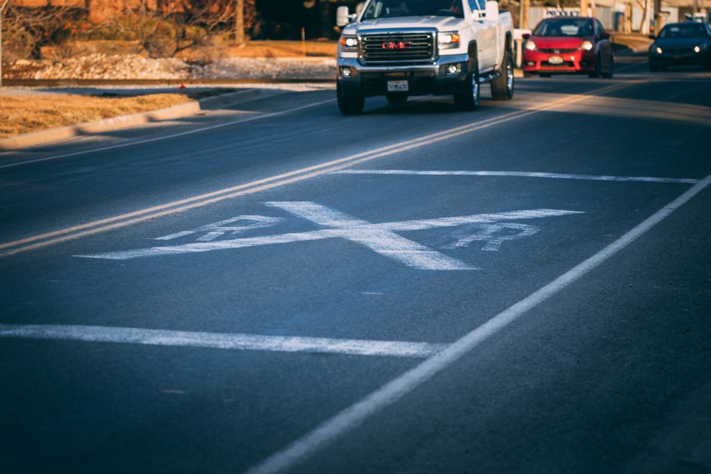 RXR pavement markings