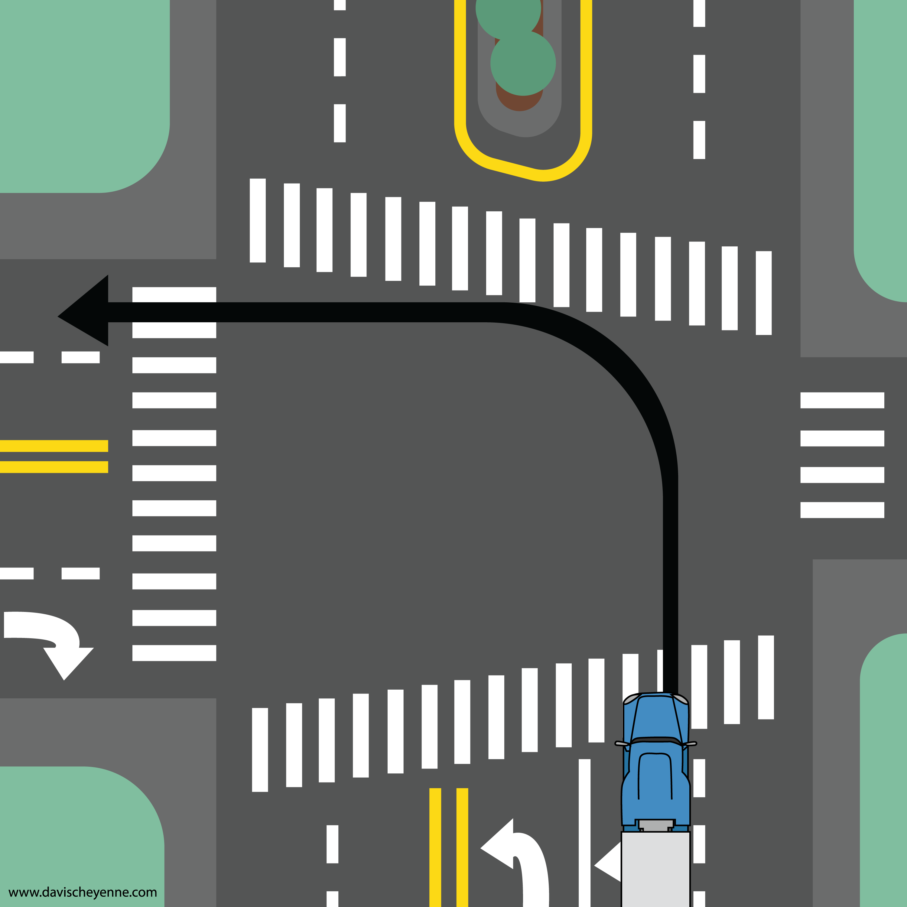 Left Turns CDL Manual